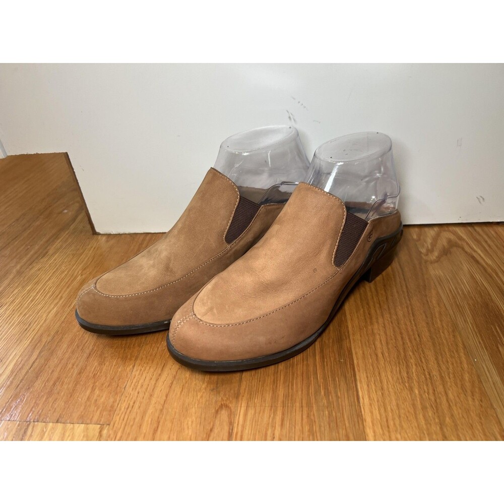 Ariat Shoes Womens Size 6 Brown Leather Mule Clog Slip On Comfort Heel Casual